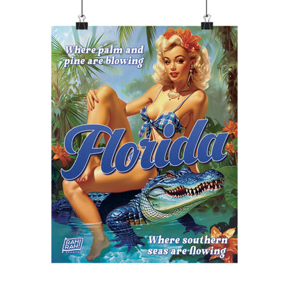 Florida Pinup Poster