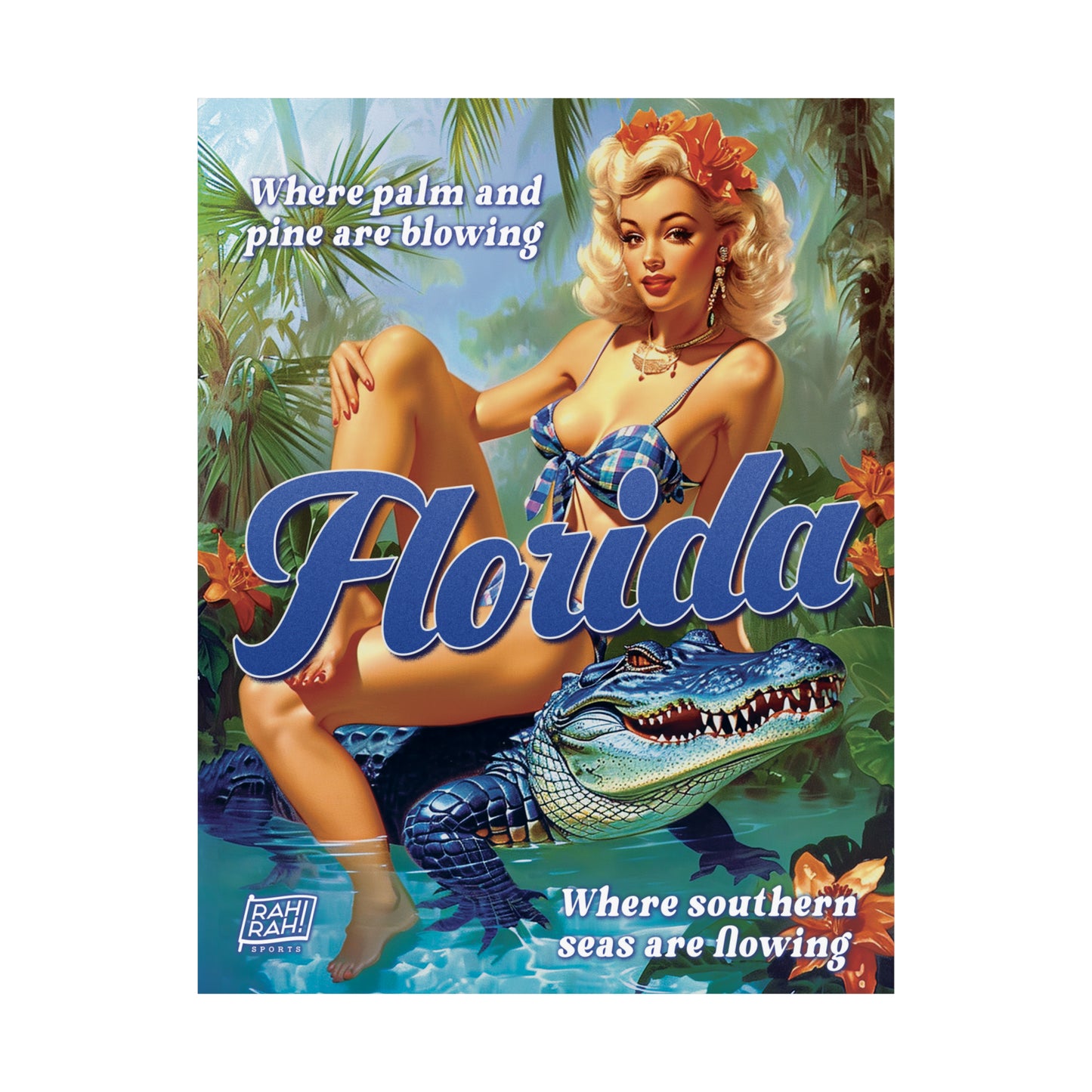 Florida Pinup Poster