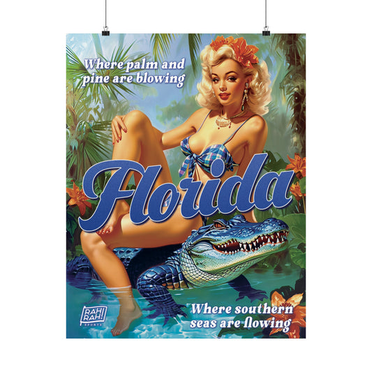 Florida Pinup Poster