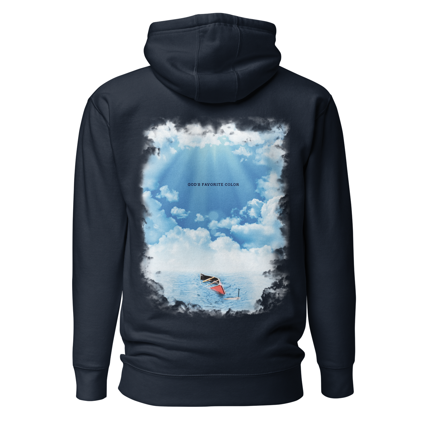 God's Favorite Color Hoodie Navy